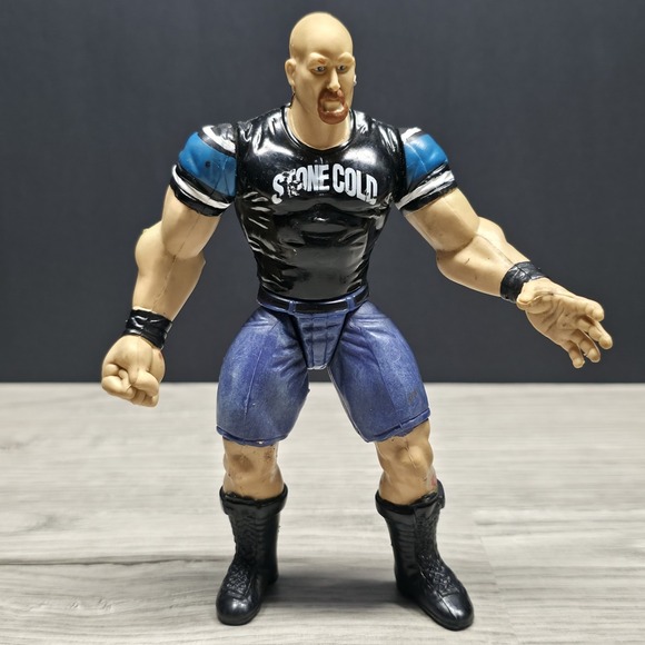 Jakks Pacific Other - Vintage 1998 WWF Stone Cold Steve Austin‎ - Jakks Pacific 6" Wrestling Action...